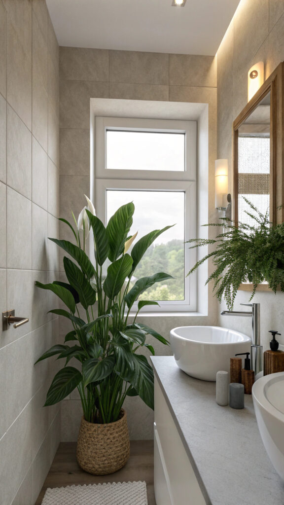 Best Bathroom Plants that Love Humidity and Low Light | Plantiful Interiors
